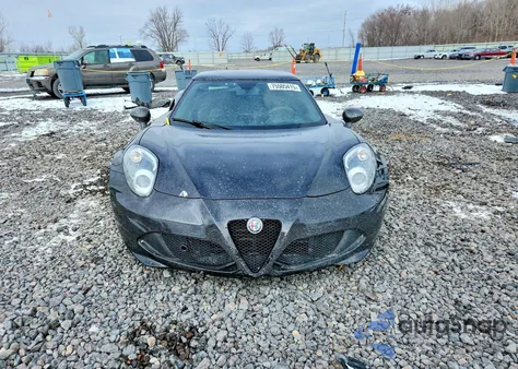 2017 Alfa Romeo 4C from USA, damaged, VIN ZARBAAA42HM218481